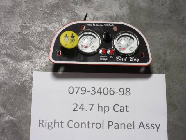 079340698 Bad Boy Mowers Part - 079-3406-98 - Right Control Panel Assembly
