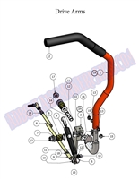 07AOSDRVARM Bad Boy Mowers Part - 2007 AOS DRIVE ARM