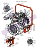 07DIEENG Bad Boy Mowers Part - 2007 DIESEL ENGINE ASSEMBLY