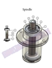 07PUPSA Bad Boy Mowers Part - 2007 PUP SPINDLE ASSEMBLY