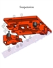 07PUPSUSP Bad Boy Mowers Part - 2007 PUP SUSPENSION ASSEMBLY