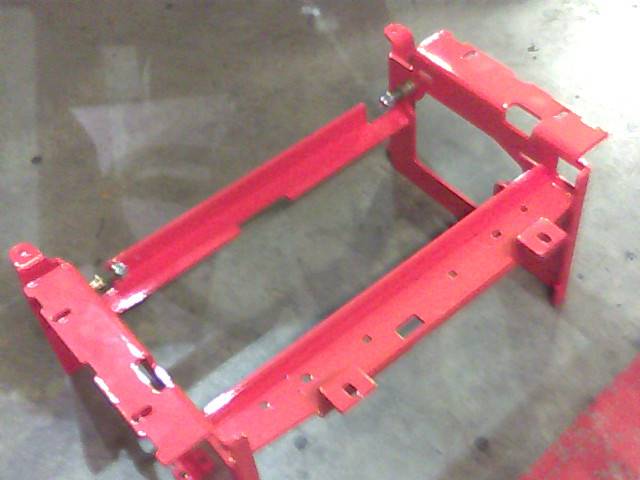 080500000 Bad Boy Mowers Part - 080-5000-00 - Outlaw Seat Bracket 2012 Assembly