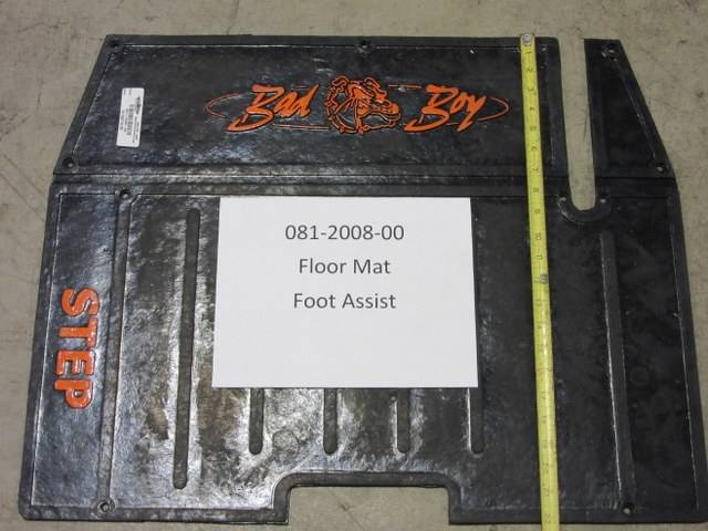 081200800 Bad Boy Mowers Part - 081-2008-00 - Foot Assist Floor Mat