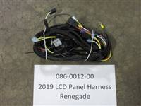 086001200 Bad Boy Mowers Part - 086-0012-00 - 2019 LCD Panel Harness - Renegade