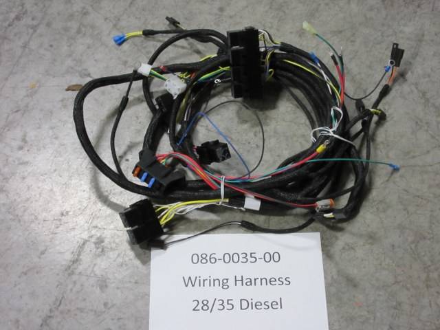 086003500 Bad Boy Mowers Part - 086-0035-00 - Harness-28/35 Diesel w/Plastic Tank