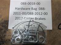 088001800 Bad Boy Mowers Part - 088-0018-00 - Hardware Bag for 088-2011-00/088-2012-00 (2017 Caster Brakes)