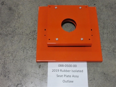 088050000 Bad Boy Mowers Part - 088-0500-00 - 2019 Rubber Isolated Seat Assembly