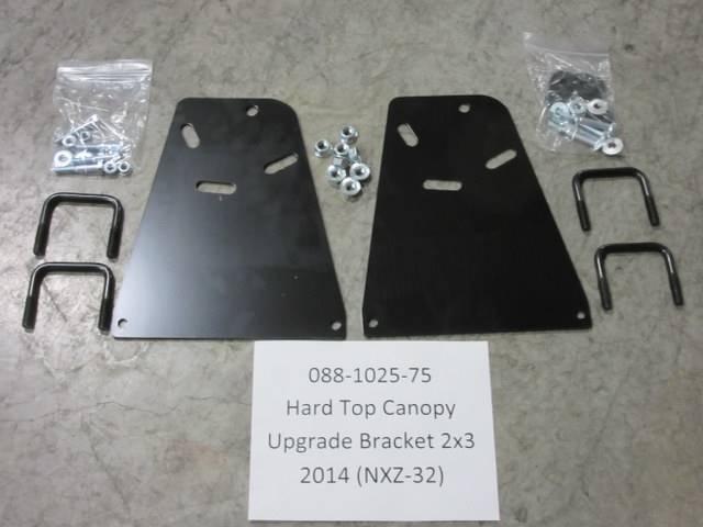 088102575 Bad Boy Mowers Part - 088-1025-75 - Hard Top Canopy Upgrade Bracket 2x3 2014 Model (NXZ32)