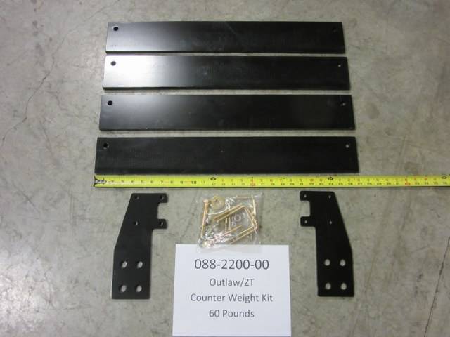 088220000 Bad Boy Mowers Part - 088-2200-00 - Outlaw/ZT Counter Weight Kit from Humboldt