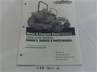 088700113 Bad Boy Mowers Part - 088-7001-13 - 2013 Diesel & Compact Diesel Owner's Manual