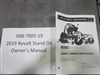 088700519 Bad Boy Mowers Part - 088-7005-19 - 2019 Revolt Stand On Owner's Manual