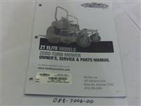 088700613 Bad Boy Mowers Part - 088-7006-13 - 2013 ZT Elite Owner's Manual