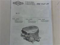 088710700 Bad Boy Mowers Part - 088-7107-00 - 21 B&S Extended Life Motor Manual