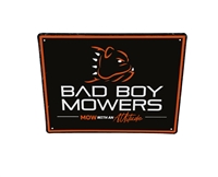 088800500 Bad Boy Mowers Part - 088-8005-00 - Bad Boy Metal  Sign 16x12