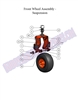 08AOSFWS Bad Boy Mowers Part - 2008 AOS FRONT WHEEL SUSPENSION ASSEMBLY