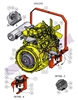 08DIEENG Bad Boy Mowers Part - 2008 DIESEL ENGINE ASSEMBLY