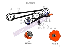 08PUPBDA Bad Boy Mowers Part - 2008 PUP & LIGHTNING BELT DRIVE