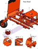 08PUPFPA Bad Boy Mowers Part - 2008 PUP & LIGHTNING FLOOR PANEL