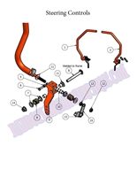 08ZTDAA Bad Boy Mowers Part - 2008 ZT DRIVE ARM ASSEMBLY