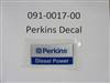 091001700 Bad Boy Mowers Part - 091-0017-00 - PERKINS Decal