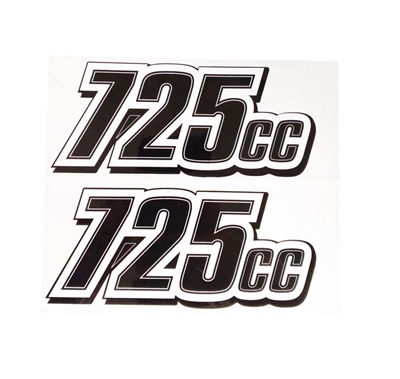 091021100 Bad Boy Mowers Part - 091-0211-00 - Magnum 725cc Decal-Rear Panel