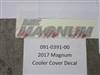 091039100 Bad Boy Mowers Part - 091-0391-00 - MZ Magnum Front Grill Decal