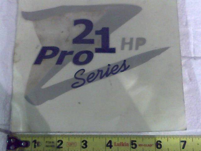 091101500 Bad Boy Mowers Part - 091-1015-00 - 21hp Z-Pro Series Decal