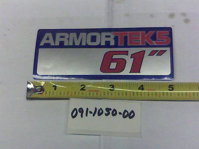 091105000 Bad Boy Mowers Part - 091-1050-00 - 61" ARMORTEK 5 Decal