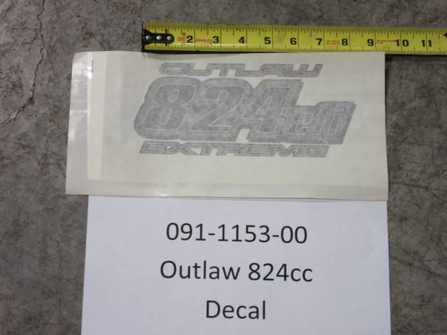 091115300 Bad Boy Mowers Part - 091-1153-00 - 2015 824cc EFI Extreme Decal