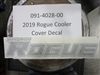 091402800 Bad Boy Mowers Part - 091-4028-00 - 2019 Rogue Cooler Cover Decal