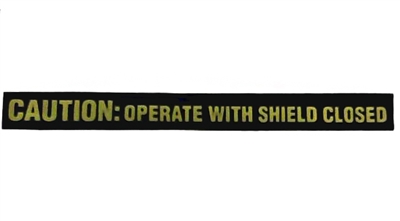 091705000 Bad Boy Mowers Part - 091-7050-00 - ACS Caution Decal