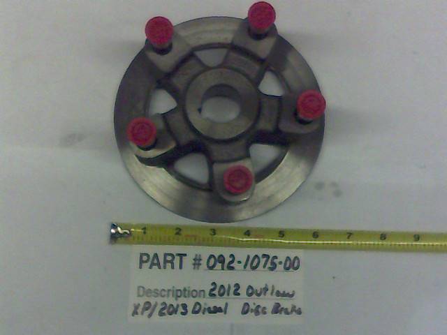 092107500 Bad Boy Mowers Part - 092-1075-00 - Disc Brake Rotor w/o disc brake