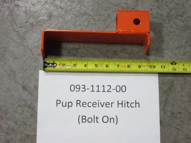 093111200 Bad Boy Mowers Part - 093-1112-00 - Pup Receiver Hitch (bolt on)