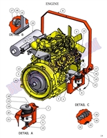 09DIEENG Bad Boy Mowers Part 2009 DIESEL ENGINE ASSEMBLY