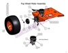 09PUPWMA Bad Boy Mowers Part 2009 PUP WHEEL MOTOR ASSEMBLY