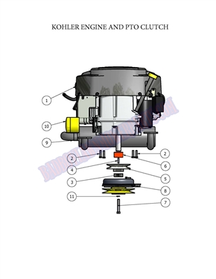 09ZTKOENG Bad Boy Mowers Part 2009 ZT KOHLER ENGINE