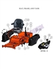 09ZTSEAT Bad Boy Mowers Part 2009 ZT SEAT & FUEL TANK