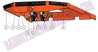 10AOSDRAPA Bad Boy Mowers Part 2010 AOS DIESEL REAR PULLEY