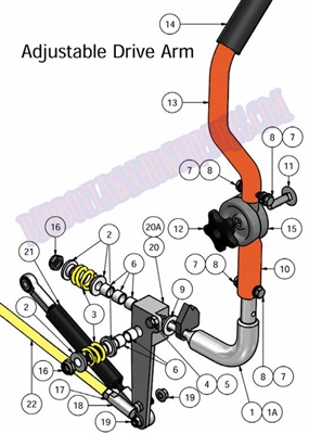 10CDIEDAA Bad Boy Mowers Part 2010 COMPACT DIESEL DRIVE ARM
