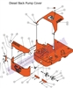 13DBPC Bad Boy Mowers Part 2013 DIESEL BACK PUMP COVER
