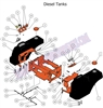 13DFTASSY Bad Boy Mowers Part 2013 DIESEL FUEL TANKS