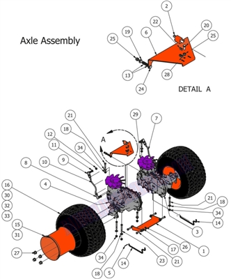 13MAGTRNAX Bad Boy Mowers Part 2013 MAGNUM TRANSAXLE