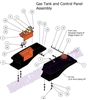 13MZFTCP Bad Boy Mowers Part 2013 MZ FUEL TANK & CONTROL PANEL