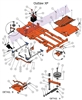 13OLXPFRMACT Bad Boy Mowers Part 2013 OUTLAW XP FRAME & ACTUATOR