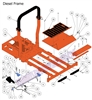 15DIEFRAME Bad Boy Mowers Part 2015 DIESEL FRAME ASSEMBLY