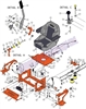 2015 OUTLAW XP SEAT FRAME ASSEMBLY 15OUTXPSEAT