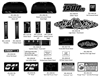 16DIEDECAL Bad Boy Mowers Part 2016 DIESEL DECALS