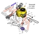 16STANDONKAWFX730V Bad Boy Mowers Part 2016 OUTLAW STAND-ON KAWASAKI FX-730V FX-691V ENGINE