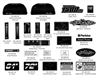 17DIEDECAL Bad Boy Mowers Part 2017 DIESEL DECALS
