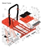 17DIEFRAME Bad Boy Mowers Part 2017 DIESEL FRAME ASSEMBLY